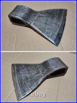Vintage Antique German Hand Forged Axe Wrought Iron Forged Axes Forged Hatchets
