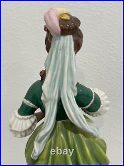 Vintage Antique German Kister Scheibe Alsbach Porcelain Figurine Woman & Cherub Vintage Antique German Kister Scheibe Alsbach Porcelain Figurine Woman & Cherub