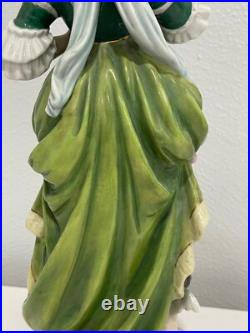 Vintage Antique German Kister Scheibe Alsbach Porcelain Figurine Woman & Cherub Vintage Antique German Kister Scheibe Alsbach Porcelain Figurine Woman & Cherub