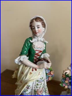 Vintage Antique German Kister Scheibe Alsbach porcelain Figurine A COUPLE