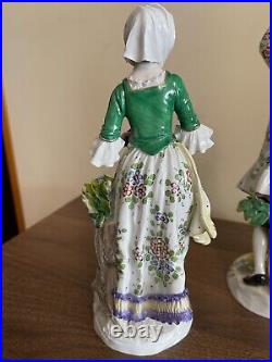 Vintage Antique German Kister Scheibe Alsbach porcelain Figurine A COUPLE