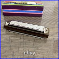 Vintage / Antique German M. Hohner AUTO VALVE HARP Key of C in BOX No 105