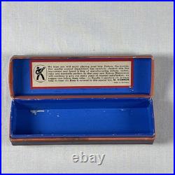 Vintage / Antique German M. Hohner AUTO VALVE HARP Key of C in BOX No 105