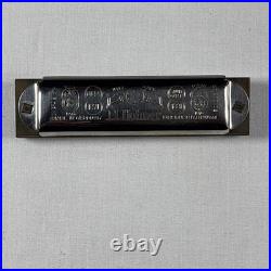 Vintage / Antique German M. Hohner AUTO VALVE HARP Key of C in BOX No 105