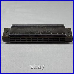 Vintage / Antique German M. Hohner AUTO VALVE HARP Key of C in BOX No 105