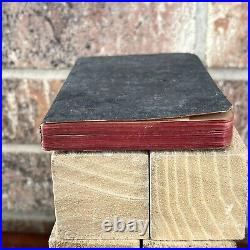Vintage Antique German Neues Testament Pfalms 1910 Bible Religious Book Holy God