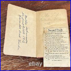 Vintage Antique German Neues Testament Pfalms 1910 Bible Religious Book Holy God