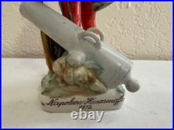 Vintage Antique German Porcelain Military Figurine French Hussar Officer 1812
