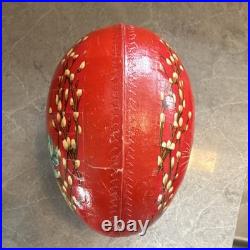 Vintage/Antique German Rabbit Easter Paper Egg Figurine Red Brown Blue White Vintage/Antique German Rabbit Easter Paper Egg Figurine Red Brown Blue White