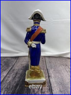Vintage Antique German Scheibe Alsbach Napoleon GENERAL NEY Statue Figurine