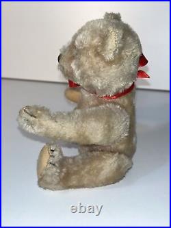 Vintage Antique German Steiff Mohair Teddy Bear Jointed 8