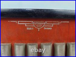 Vintage Antique German Wooden 12 Accordion Instrument 10 Keys Vintage Antique German Wooden 12 Accordion Instrument 10 Keys
