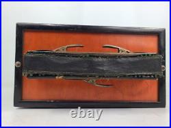 Vintage Antique German Wooden 12 Accordion Instrument 10 Keys Vintage Antique German Wooden 12 Accordion Instrument 10 Keys