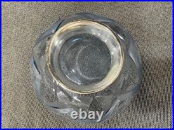 Vintage Antique German Wurttemberg Silver Plate Mounted Glass Bowl