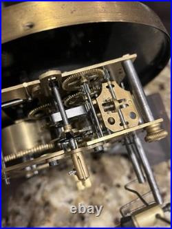 Vintage Antique Gustav Becker German Wall Box Clock Mechanical Movement Works