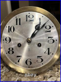 Vintage Antique Gustav Becker German Wall Box Clock Mechanical Movement Works