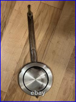 Vintage Antique Gustav Becker German Wall Box Clock Mechanical Movement Works