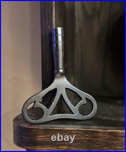 Vintage Antique Gustav Becker German Wall Box Clock Mechanical Movement Works