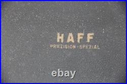 Vintage Antique Haff Präzision Spezial PS VII German Drawing Tools Set, READ