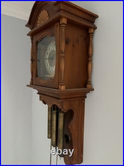 Vintage Antique Junghans German Vienna Regulator Wind Up Wall Clock