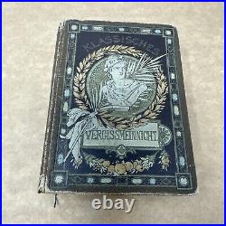 Vintage / Antique Klassisches Vergissmeinnicht Book Rare German Forget Me Not