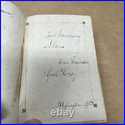 Vintage / Antique Klassisches Vergissmeinnicht Book Rare German Forget Me Not