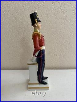 Vintage Antique Likely German Porcelain Military Soldier Figurine