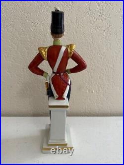 Vintage Antique Likely German Porcelain Military Soldier Figurine