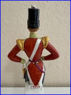 Vintage Antique Likely German Porcelain Military Soldier Figurine