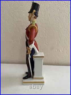 Vintage Antique Likely German Porcelain Military Soldier Figurine