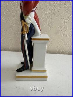 Vintage Antique Likely German Porcelain Military Soldier Figurine