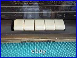 Vintage Antique Nordmende Rigoletto 55 German Radio NOT WORKING AS IS