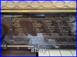 Vintage Antique Nordmende Rigoletto 55 German Radio NOT WORKING AS IS