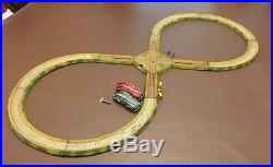 Vintage Antique Rallye Circuit Track DRP German Tinplate With Cars Working