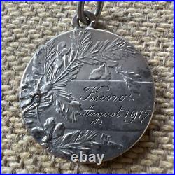Vintage Antique Rare 800 Silver German Charm 1917