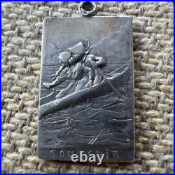 Vintage Antique Rare 800 Silver German Charm Victorian Vintage Antique Rare 800 Silver German Charm Victorian