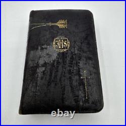 Vintage Antique Rare German Travel Prayer Book Catholic Jesus 1800's-1900's Vintage Antique Rare German Travel Prayer Book Catholic Jesus 1800's-1900's