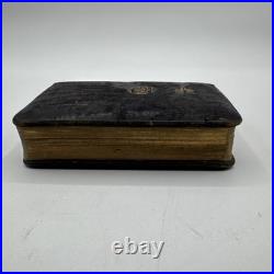Vintage Antique Rare German Travel Prayer Book Catholic Jesus 1800's-1900's Vintage Antique Rare German Travel Prayer Book Catholic Jesus 1800's-1900's