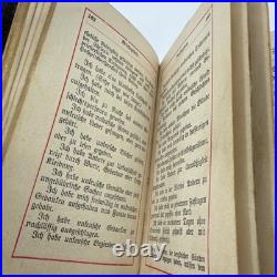 Vintage Antique Rare German Travel Prayer Book Catholic Jesus 1800's-1900's Vintage Antique Rare German Travel Prayer Book Catholic Jesus 1800's-1900's