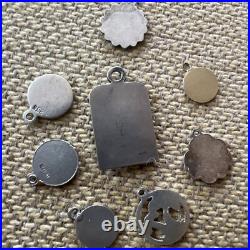 Vintage Antique Rare Lot German Charm Enameled