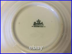 Vintage Antique Rosenthal German Porcelain Set 6 Tirana Pattern Cups & Saucers