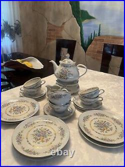 Vintage Antique Tea Set, Floral