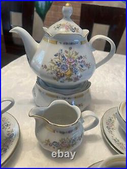 Vintage Antique Tea Set, Floral