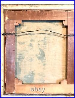 Vintage Antique Willy Schaller (German, b. 1889) Painting Oil/Canvas Framed Old