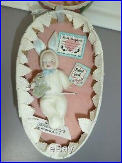 Vintage Artist Baby Doll & Accessories in German Easter Egg by Rosemarie Snyder