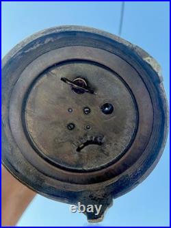 Vintage Automaton Bird in birdcage Clock German Clockwork antique working German