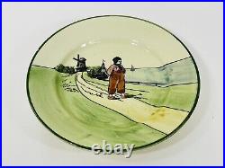 Vintage Baden German Hand Painted Plate GS Zell Signed