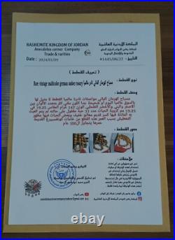 Vintage Baltic German Amber antique rosary Multicolor natural 147 Grams rare