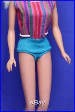 Vintage Barbie German Bend Leg American Girl Platinum Streaked Hair