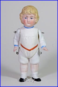 Vintage Bisque German Character kid doll Germany 1900